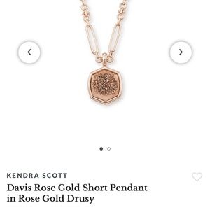 Kendra Scott Drusy Necklace